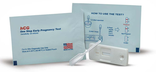DeTec hCG Pregnancy Test Device